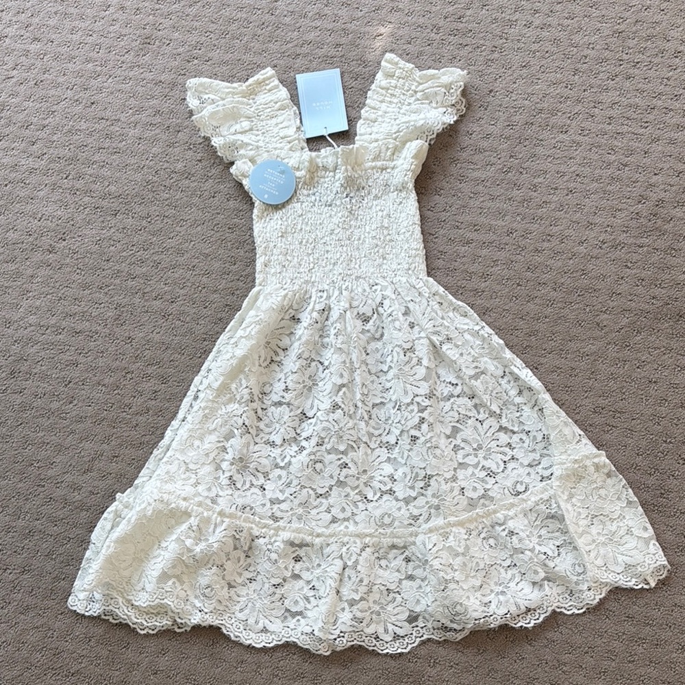 NWT Hill House White Lace Elizabeth Nap Dress